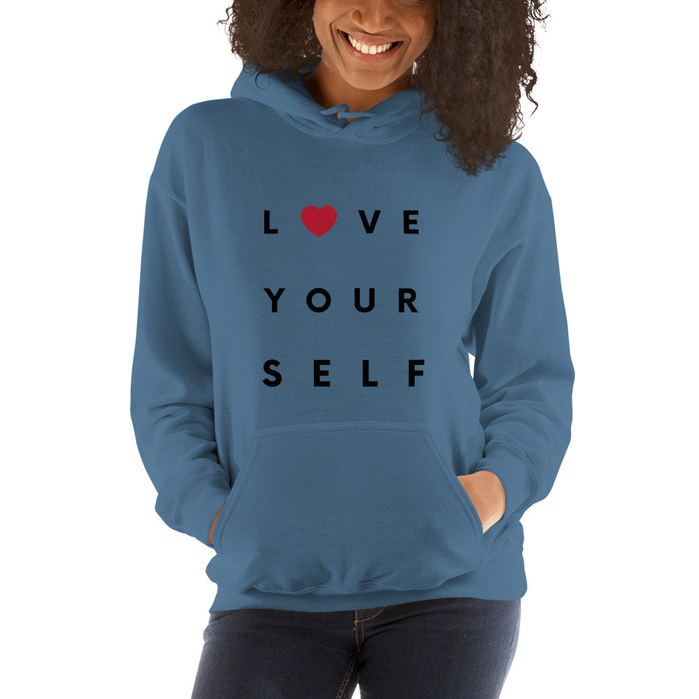 Loving Yourself Is So Punk Rock Hooded Sweatshirts