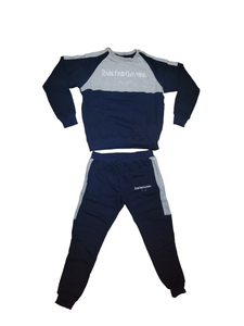 Rare Find Clothing Blue & Grey Jogging Suit