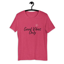 Load image into Gallery viewer, Women&#39;s Good Vibes Only T-Shirt
